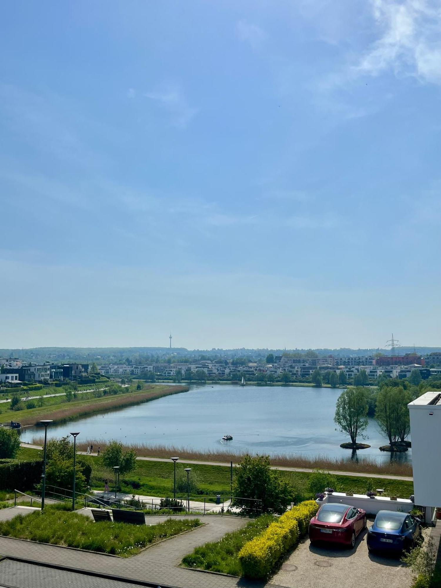 Haus Mit Panoramablick Auf Den Phoenixsee Дортмунд Экстерьер фото